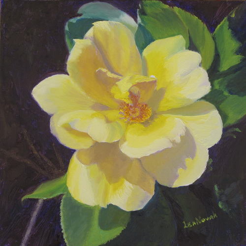 image of painting "Yellow Rose of..."